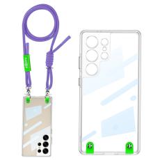 GKK GKK Samsung Galaxy S25 Ultra Skal Med Mobilsn&ouml;re Lila - Teknikhallen.se