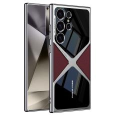 GKK GKK Samsung Galaxy S25 Ultra Skal X Shape R&ouml;d - Teknikhallen.se