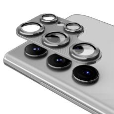 ENKAY ENAKY Galaxy S25 Ultra Linsskydd Aluminium H&auml;rdat Glas Gr&aring; - Teknikhallen.se