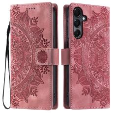  Samsung Galaxy A16 / A26 5G Fodral Mandala L&auml;der Ros&eacute;guld - Teknikhallen.se