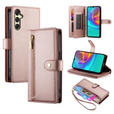  Samsung Galaxy A16 / A26 5G Fodral Med Kortfack Ros&eacute;guld - Teknikhallen.se
