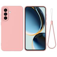  Samsung Galaxy A26 5G Skal Liquid Silikon Rosa - Teknikhallen.se