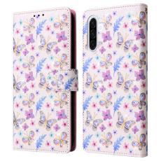  Samsung Galaxy A16/A26 5G Fodral RFID Fj&auml;rilar / Blommor - Teknikhallen.se