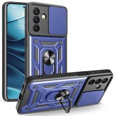  Samsung Galaxy A26 5G Skal CamShield Ring Hybrid Bl&aring; - Teknikhallen.se