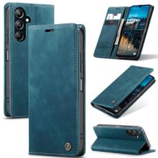 CASEME CASEME Galaxy A16/A26 5G Fodral Flip Retro L&auml;der Bl&aring; - Teknikhallen.se