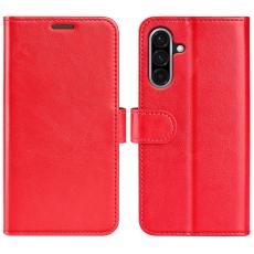  Samsung Galaxy A36 5G/A56 5G Fodral Crazy Horse L&auml;der R&ouml;d - Teknikhallen.se