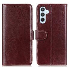  Samsung Galaxy A36 5G/A56 5G Fodral Crazy Horse L&auml;der Brun - Teknikhallen.se