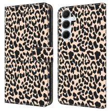  Samsung Galaxy A36 5G/A56 5G Fodral Leopard Tryck - Teknikhallen.se
