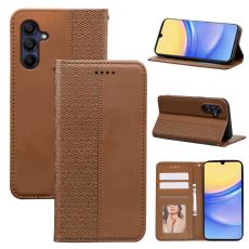  Samsung Galaxy A56 5G/A36 5G Fodral Flip L&auml;der Brun - Teknikhallen.se