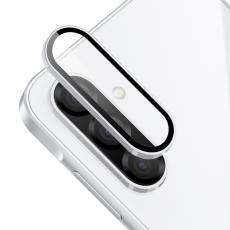 ENKAY ENKAY Galaxy A56 5G/A36 5G Linsskydd H&auml;rdat Glas Silver - Teknikhallen.se