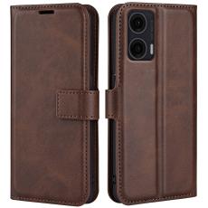  Motorola Moto G35 5G Fodral L&auml;der Brun - Teknikhallen.se