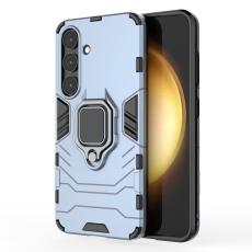  Samsung Galaxy S25 Plus Skal Hybrid Armor Ring Bl&aring; - Teknikhallen.se