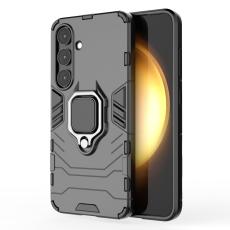  Samsung Galaxy S25 Plus Skal Hybrid Armor Ring Svart - Teknikhallen.se