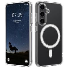 Samsung Galaxy S25 Plus Skal MagSafe TPU / Akryl Transparent - Teknikhallen.se