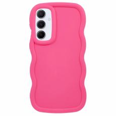  Samsung Galaxy S25 Plus Mobilskal Wavy Rosa - Teknikhallen.se