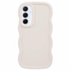  Samsung Galaxy S25 Plus Mobilskal Wavy Off White - Teknikhallen.se