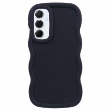  Samsung Galaxy S25 Plus Mobilskal Wavy Svart - Teknikhallen.se