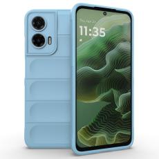  Motorola Moto G35 5G Skal Magic Shield Ljus Bl&aring; - Teknikhallen.se