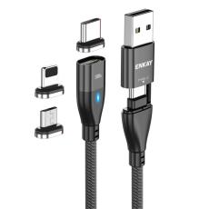 ENKAY ENKAY 2 m 6in1 PD 100W USB-C/USB-A - USB-C/Lightning/MicroUSB - Teknikhallen.se