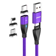 ENKAY ENKAY 2 m 6in1 PD 100W USB-C/USB-A - USB-C/Lightning/MicroUSB - Teknikhallen.se