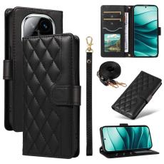  Xiaomi Redmi Note 14 Pro/Pro Plus 5G Fodral Rhombus L&auml;der - Teknikhallen.se