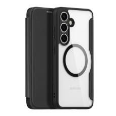 DUX DUCIS DUX DUCIS Samsung Galaxy S25 Fodral MagSafe Skin X Pro Svart - Teknikhallen.se