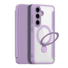 DUX DUCIS DUX DUCIS Galaxy S25 Fodral MagSafe Kickstand Skin X Pro Lila/Rosa - Teknikhallen.se