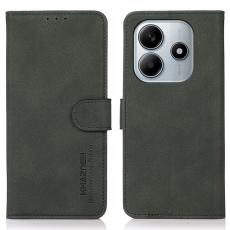 KHAZNEH KHAZNEH Xiaomi Redmi Note 14 4G Fodral Retro L&auml;der Gr&ouml;n - Teknikhallen.se