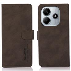 KHAZNEH KHAZNEH Xiaomi Redmi Note 14 4G Fodral Retro L&auml;der Brun - Teknikhallen.se