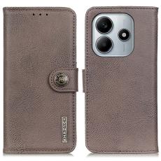 KHAZNEH KHAZNEH Xiaomi Redmi Note 14 4G Fodral L&auml;der Khaki - Teknikhallen.se