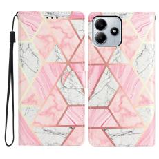  Xiaomi Redmi Note 14 5G Fodral Med Tryck Rosa Marmor - Teknikhallen.se