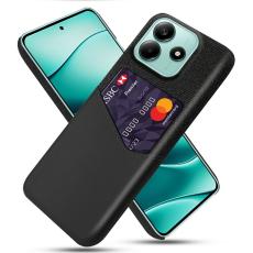  Xiaomi Redmi Note 14 5G Skal Hybrid Med Kortfack Svart - Teknikhallen.se