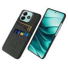  Xiaomi Redmi Note 14 5G Skal Med Kortfack Tygbelagt Svart - Teknikhallen.se