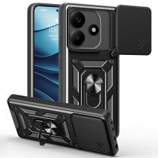  Xiaomi Redmi Note 14 5G Skal CamShield Hybrid Ring Svart - Teknikhallen.se