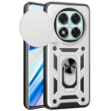  Xiaomi Redmi Note 14 Pro 5G Skal CamShield Hybrid Ring Silver - Teknikhallen.se