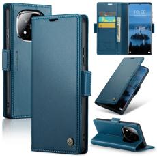 CASEME CASEME Redmi Note 14 Pro/Pro Plus 5G Fodral RFID L&auml;der Bl&aring; - Teknikhallen.se