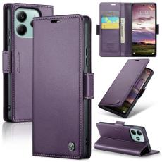 CASEME CASEME Xiaomi Redmi Note 14 5G Fodral RFID L&auml;der Lila - Teknikhallen.se