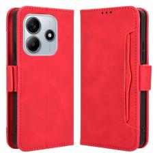  Xiaomi Redmi Note 14 5G Fodral Med Avtagbart Kortfack R&ouml;d - Teknikhallen.se