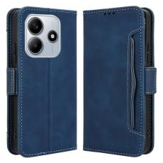  Xiaomi Redmi Note 14 5G Fodral Med Avtagbart Kortfack Bl&aring; - Teknikhallen.se