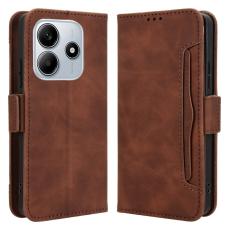  Xiaomi Redmi Note 14 5G Fodral Med Avtagbart Kortfack Brun - Teknikhallen.se