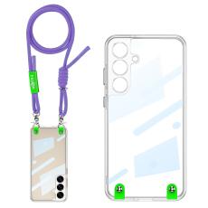 GKK GKK Samsung Galaxy S25 Skal Med Mobilsn&ouml;re Lila - Teknikhallen.se