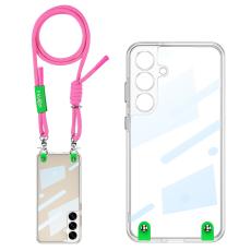 GKK GKK Samsung Galaxy S25 Skal Med Mobilsn&ouml;re Rosa - Teknikhallen.se
