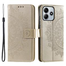  Xiaomi Redmi Note 14 5G Fodral Mandala L&auml;der Guld - Teknikhallen.se