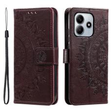  Xiaomi Redmi Note 14 5G Fodral Mandala L&auml;der Brun - Teknikhallen.se