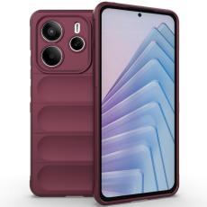  Xiaomi Redmi Note 14 5G Skal Magic Shield Vinr&ouml;d - Teknikhallen.se