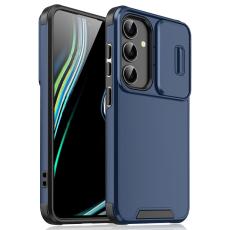  Samsung Galaxy S25 Skal CamShield Hybrid Bl&aring; - Teknikhallen.se