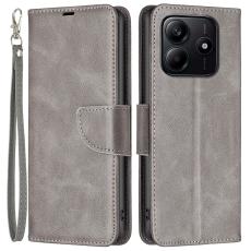  Xiaomi Redmi Note 14 4G Fodral L&auml;der Solid Shark Gr&aring; - Teknikhallen.se