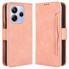  Xiaomi Redmi Note 14 4G Fodral Med Avtagbart Kortfack Rosa - Teknikhallen.se