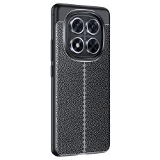  Xiaomi Redmi Note 14 Pro/Pro Plus 5G Skal Litchi Textur Svart - Teknikhallen.se