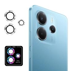 ENKAY ENKAY Redmi Note 14 4G Linsskydd H&auml;rdat Glas Silver - Teknikhallen.se